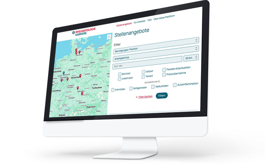 Karriere in der Rheumatologie