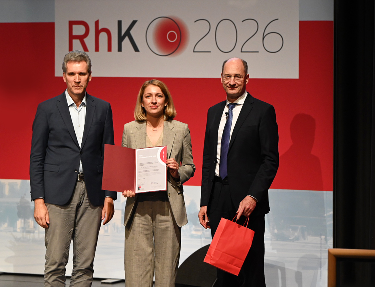 © Rheumaakademie/CSB_Leipzig Verleihung Stipendium der Fotrschungsinitiative 2026