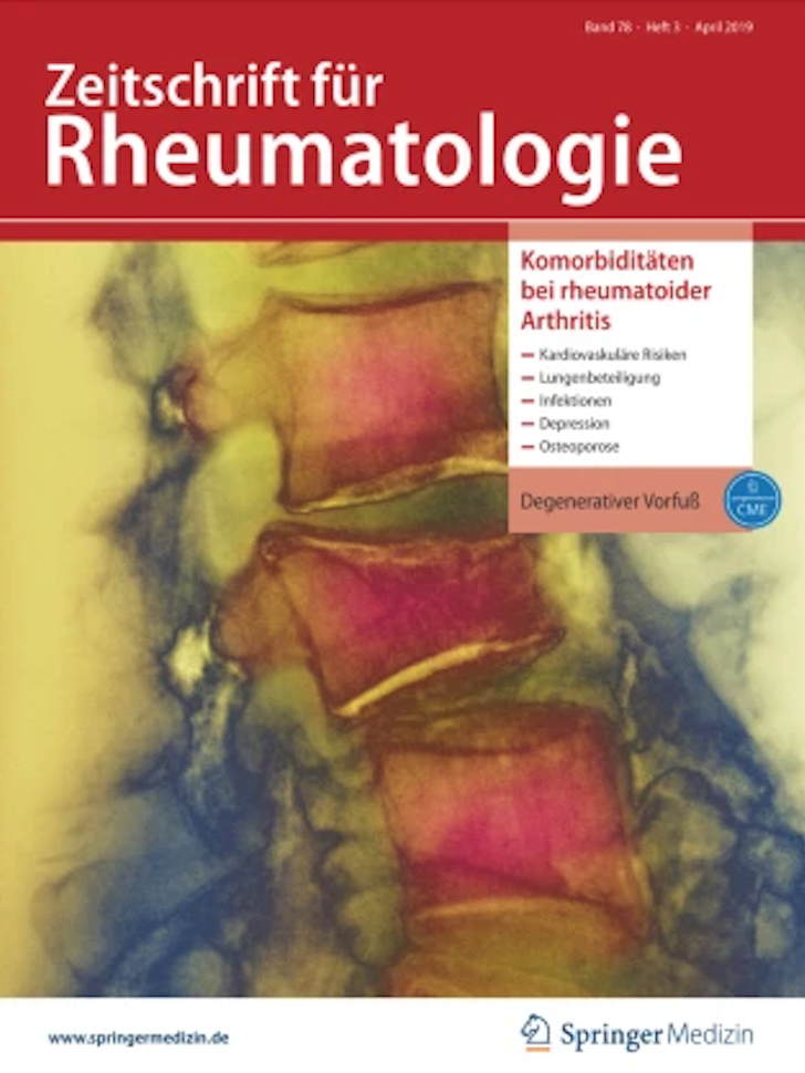 Cover der Zeitschrift für Rheumatologie Band 78